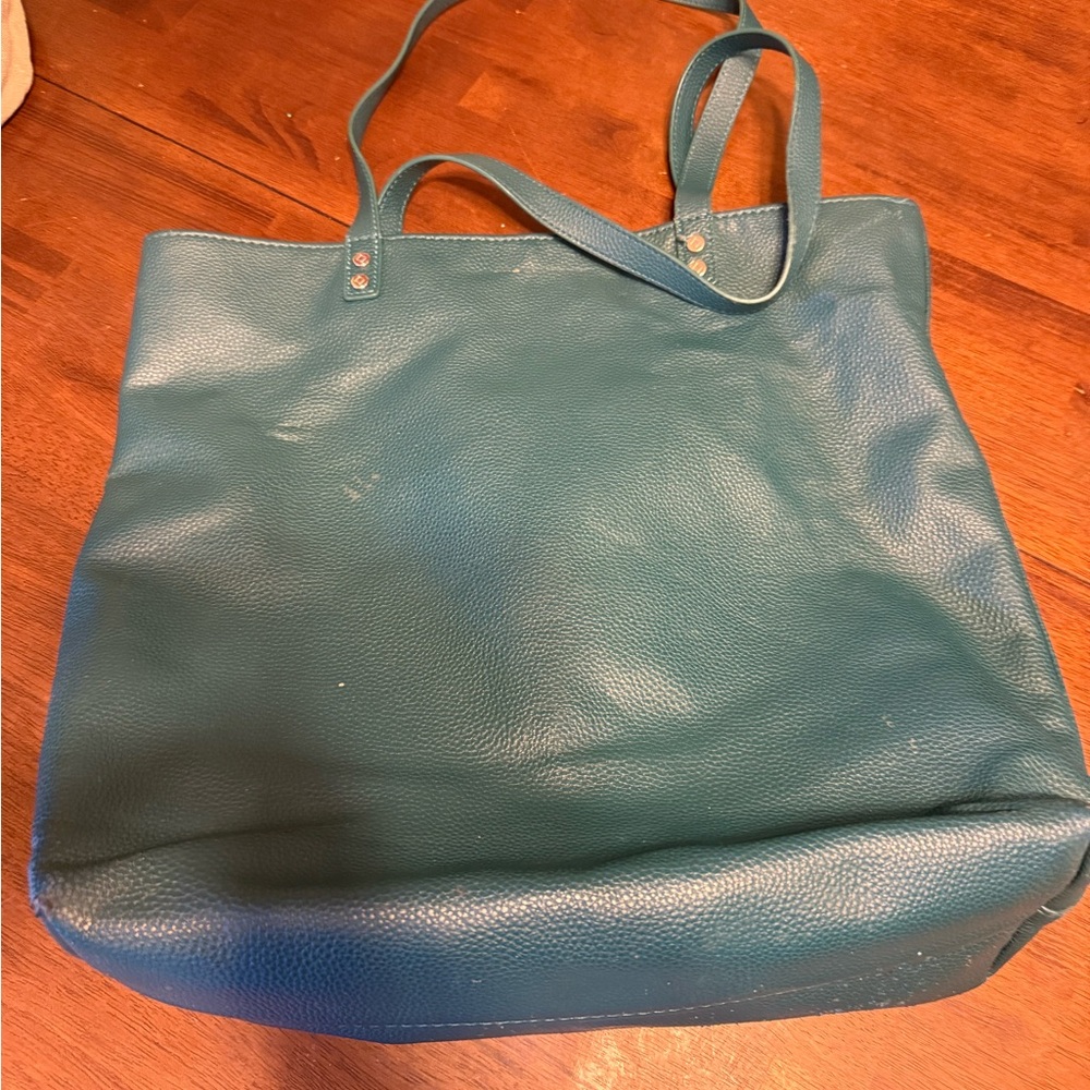 Teal Thirty One Tote Bag